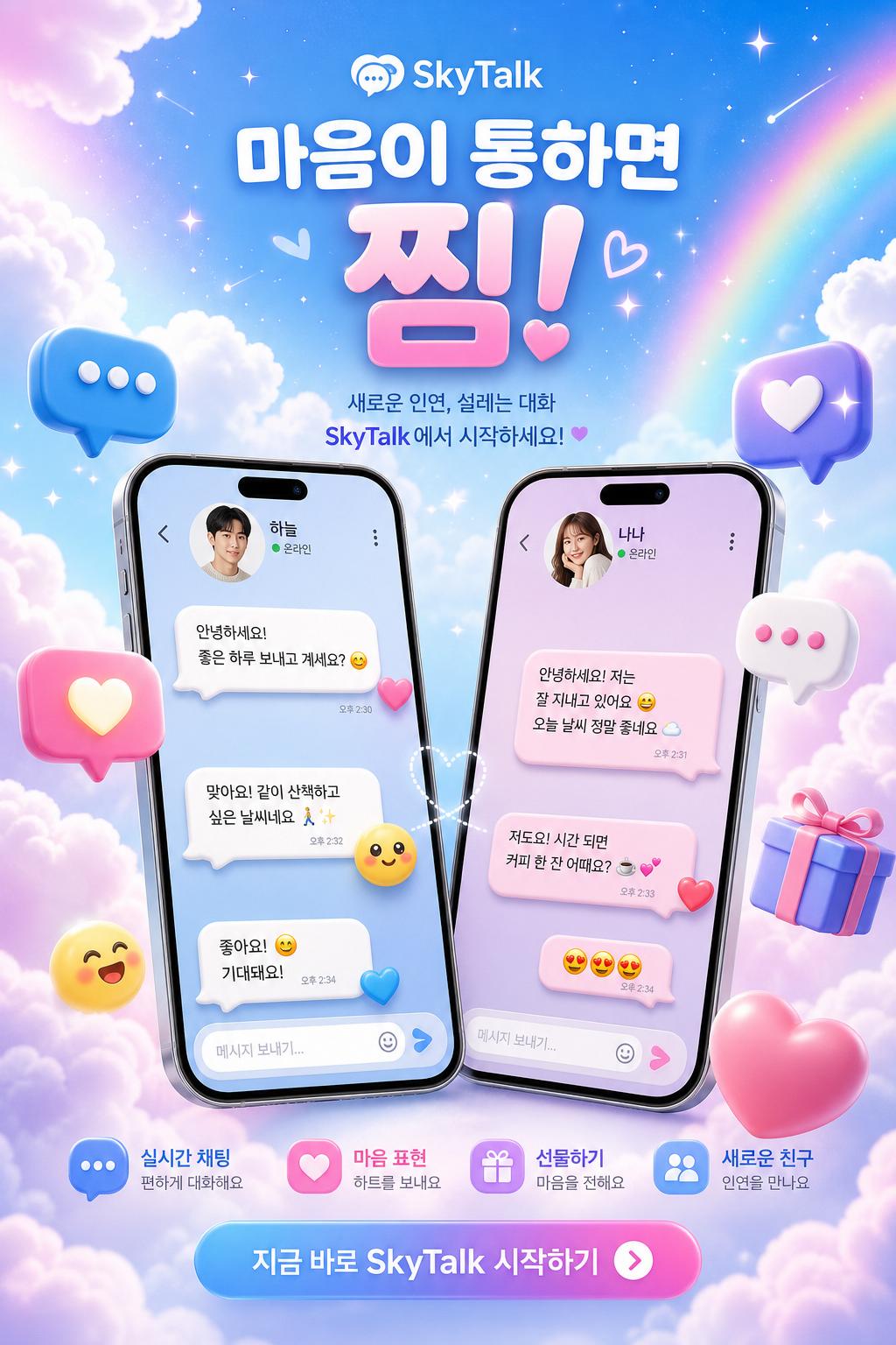 실시간 오픈 채팅방