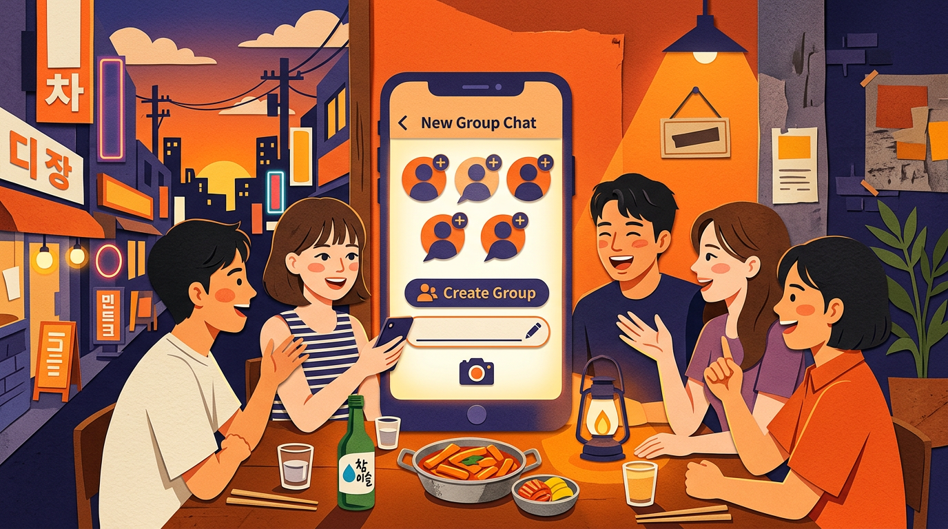 그룹 채팅 활용의 모든 것 대표 이미지