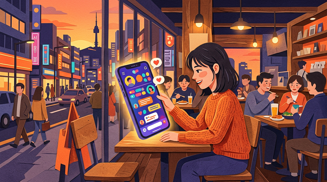 인기 랜덤채팅 앱 순위와 비교 대표 이미지